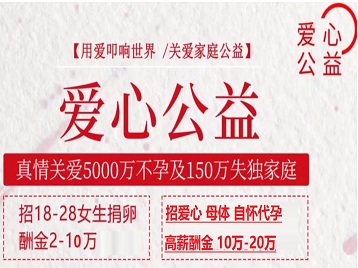 塔城捐卵助孕生子 爱心志愿者招募